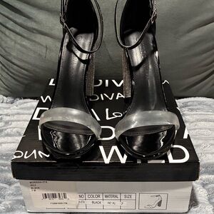 Diva Black Women's Heels